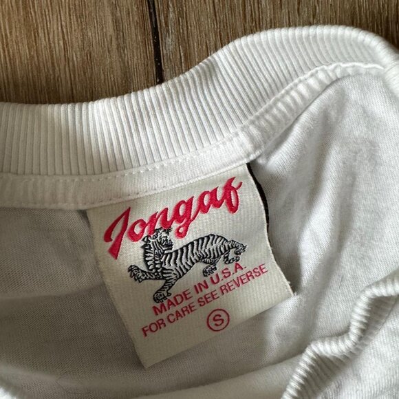 Iongaf White Basic Tee Size S - Picture 3 of 3